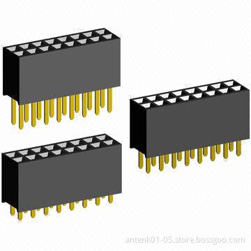 1.27mm PCB Socket in Dip Straight Version, with 4.3mm Height